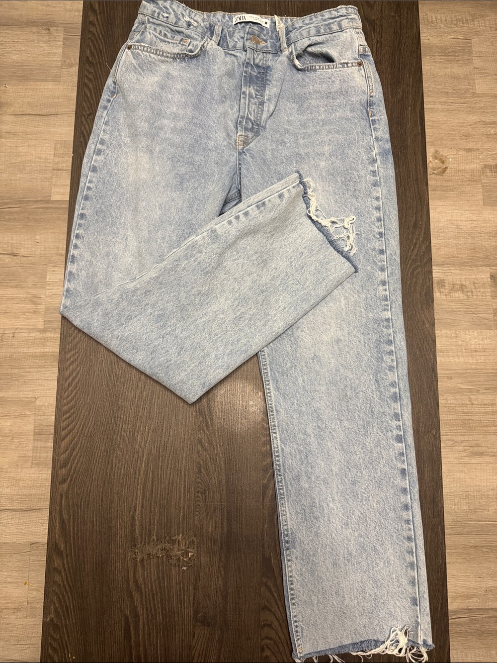 Zara Light Blue High-Rise Women’s Jeans